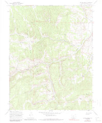 Grouse Creek 1967 topographic map thumbnail