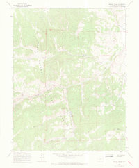 Grouse Creek 1967 topographic map thumbnail