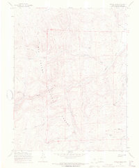 Grouse Creek 1967 topographic map thumbnail