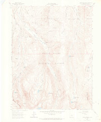 Grouse Mountain 1962 topographic map thumbnail