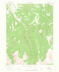 Grouse Mountain 1962 topographic map thumbnail