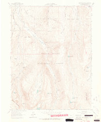 Grouse Mountain 1962 topographic map thumbnail