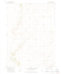 Grover NE 1972 topographic map thumbnail