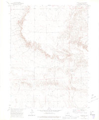 Grover SE 1972 topographic map thumbnail