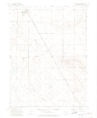 Grover South 1972 topographic map thumbnail