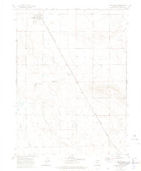 Grover South 1972 topographic map thumbnail