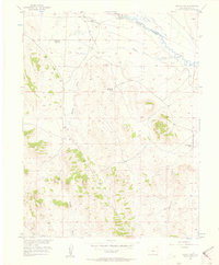 Guffey NW 1956 topographic map thumbnail
