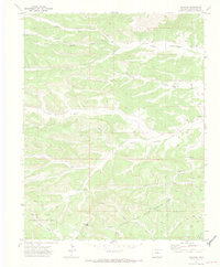 Gulnare 1971 topographic map thumbnail