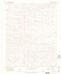 Gulnare 1971 topographic map thumbnail