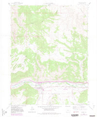 Gypsum 1962 topographic map thumbnail