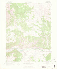 Gypsum 1962 topographic map thumbnail