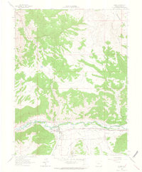 Gypsum 1962 topographic map thumbnail