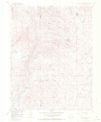 Hackett Mountain 1956 topographic map thumbnail