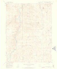 Hackett Mountain 1956 topographic map thumbnail