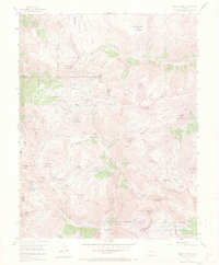 Handies Peak 1955 topographic map thumbnail