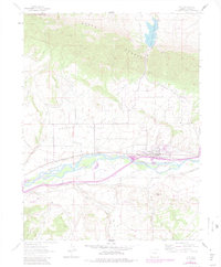 Silt 1962 topographic map thumbnail