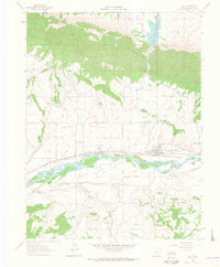 Silt 1962 topographic map thumbnail