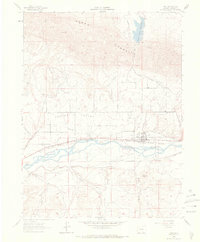 Silt 1962 topographic map preview