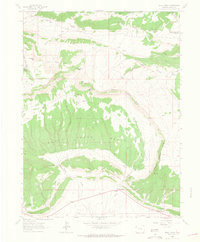 Skull Creek 1962 topographic map thumbnail