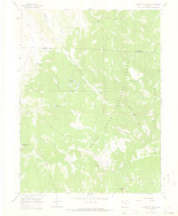 Sleepy Cat Peak 1966 topographic map thumbnail