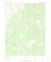 Sleepy Cat Peak 1966 topographic map thumbnail