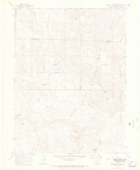 Sleepy Cat Peak 1966 topographic map thumbnail