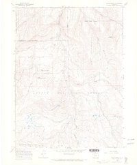 Slide Creek 1966 topographic map thumbnail