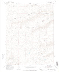 Snipe Mountain 1973 topographic map thumbnail