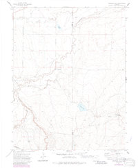 Snowden Lake 1970 topographic map thumbnail