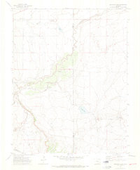 Snowden Lake 1970 topographic map thumbnail