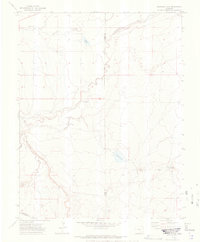 Snowden Lake 1970 topographic map thumbnail