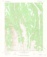 Sheep Mountain 1963 topographic map thumbnail