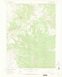 Shield Mountain 1962 topographic map thumbnail