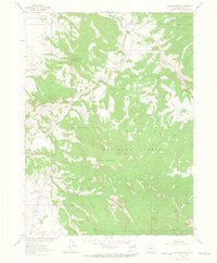 Shield Mountain 1962 topographic map thumbnail