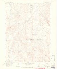 Shield Mountain 1962 topographic map thumbnail