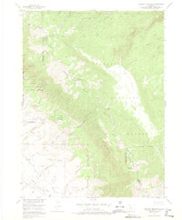Shipman Mountain 1955 topographic map thumbnail