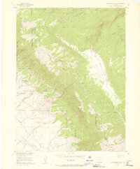 Shipman Mountain 1955 topographic map thumbnail