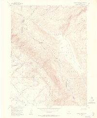 Shipman Mountain 1955 topographic map thumbnail