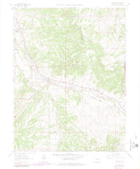 Sedalia 1965 topographic map preview