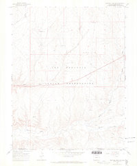 Sentinel Peak SE 1966 topographic map thumbnail