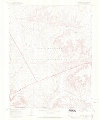 Sentinel Peak SW 1966 topographic map thumbnail