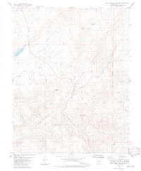 Serviceberry Mountain 1984 topographic map thumbnail