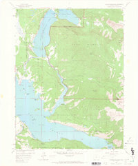 Shadow Mountain 1958 topographic map preview