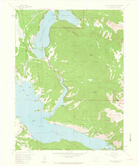 Shadow Mountain 1958 topographic map preview