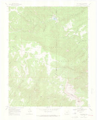 San Isabel 1969 topographic map thumbnail