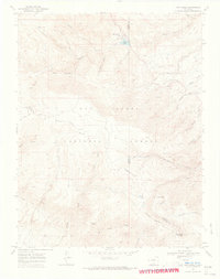 San Isabel 1969 topographic map thumbnail