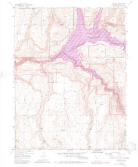 Sapinero 1954 topographic map thumbnail