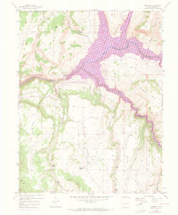 Sapinero 1954 topographic map thumbnail