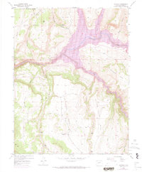 Sapinero 1954 topographic map thumbnail