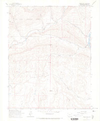 Rules Hill 1964 topographic map thumbnail